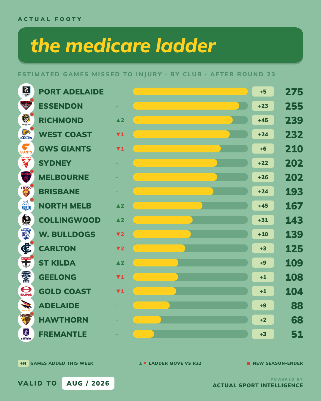 The Injury Ladder graphic